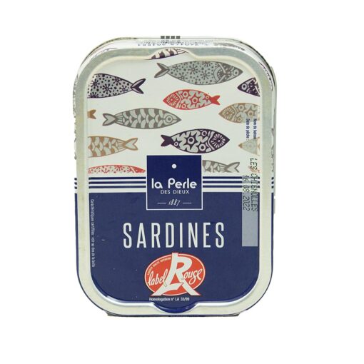 Sardine label Rouge