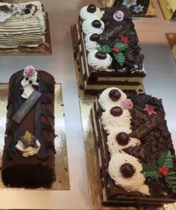 BUCHE 3 CHOCOLATS 4 Pers